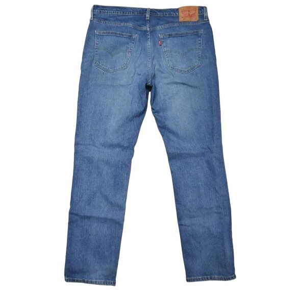 Levis 541 Athletic Fit Jeans Men's Size 34x34 Tapered Leg Stretch Dark Wash EUC - Picture 3 of 8